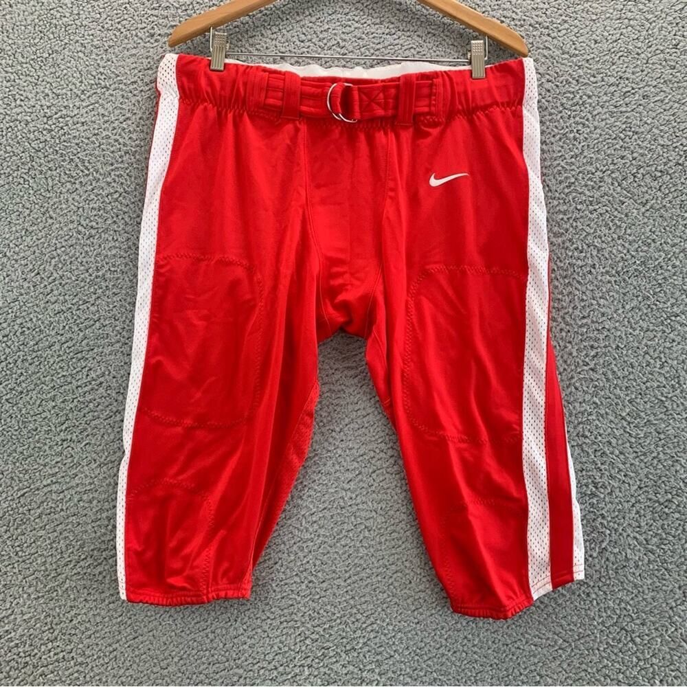 Nike Stock Vapor Pro Game Football Men Pant Red/White CI3771-658 NWT Size: XXL